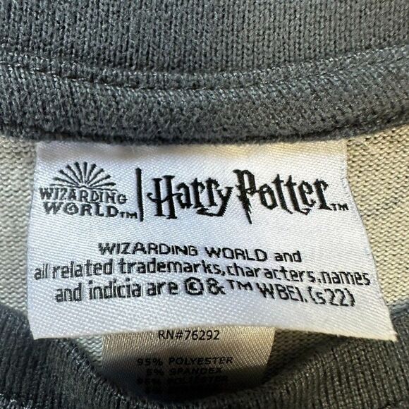 Harry Potter Womens XS Pajama Set Long Sleeve Joggers Lounge Grey - Picture 2 of 6